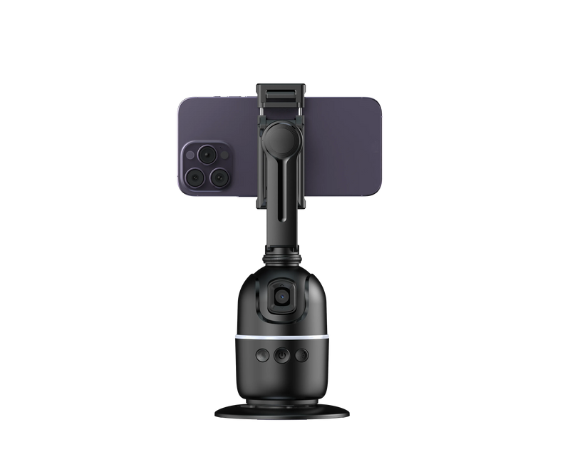P03 Stabilizer 360°Auto Smart Face Tracking AI Gimbal Desktop Cell Phone Holder Tripod For Camera Smartphone Video Vlog Live