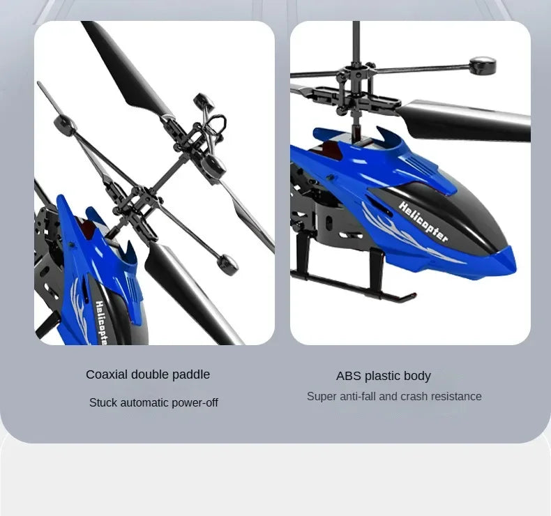 Rechargeable Mini RC Drone Remote Safe Fall-resistant RC Helicopters Drone Induction Hovering Children Toys