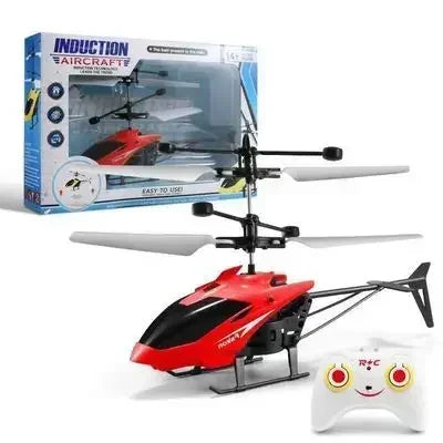 Rechargeable Mini RC Drone Remote Safe Fall-resistant RC Helicopters Drone Induction Hovering Children Toys